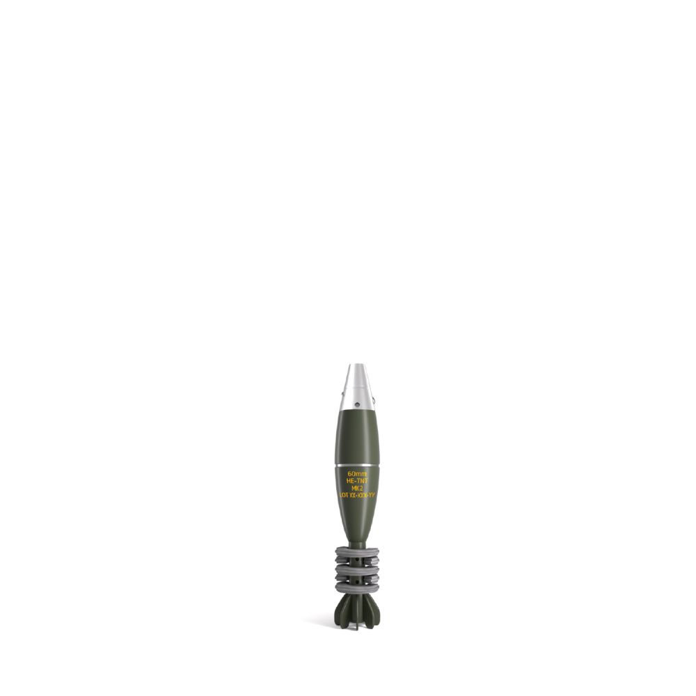 Mortar ammunition 60 mm