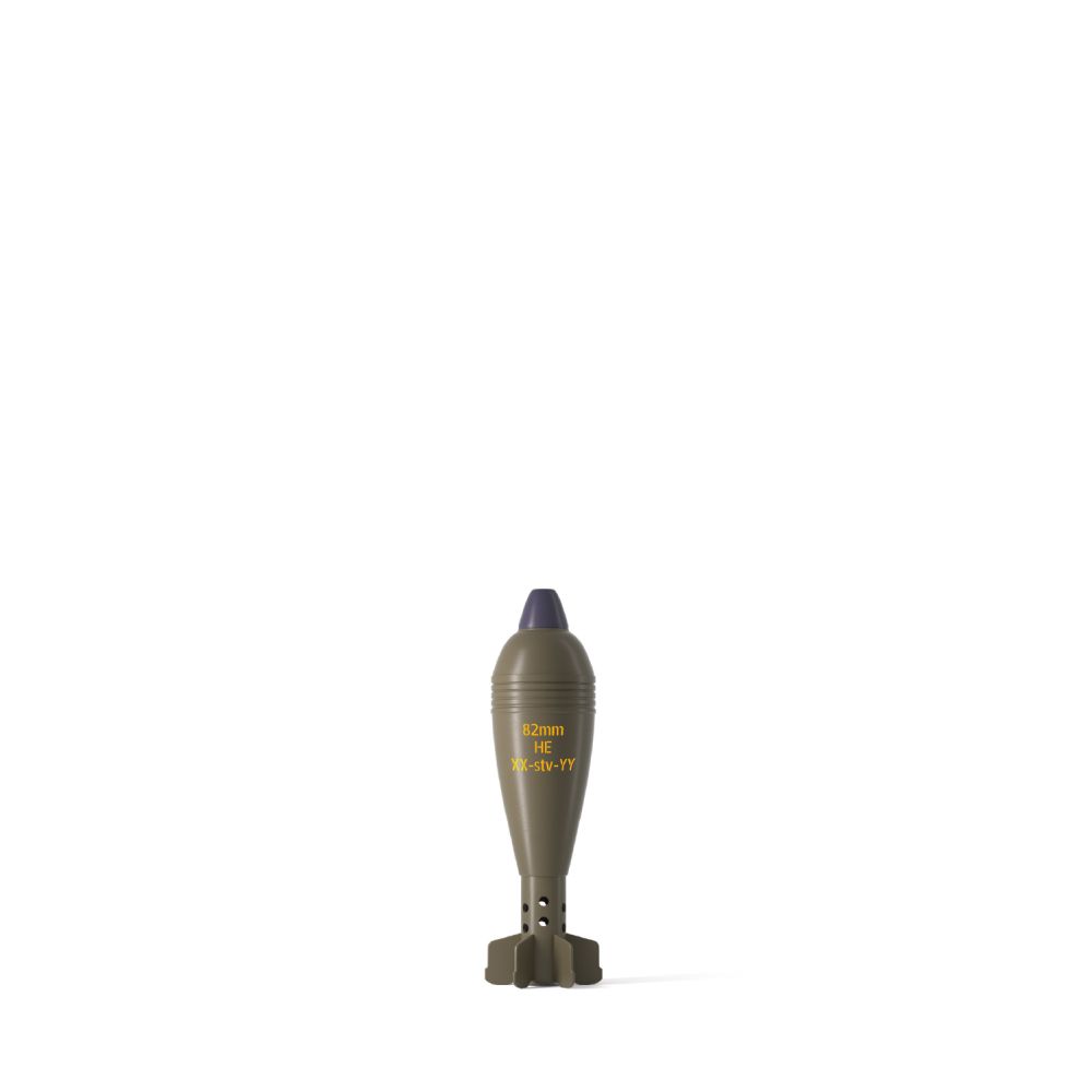 Mortar ammunition 82 mm